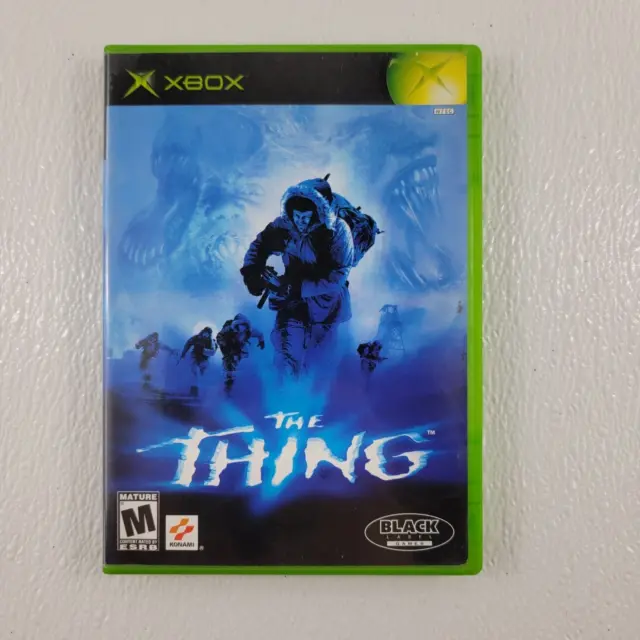The Thing (Microsoft Xbox, 2002) Original Xbox Game Tested No Manual
