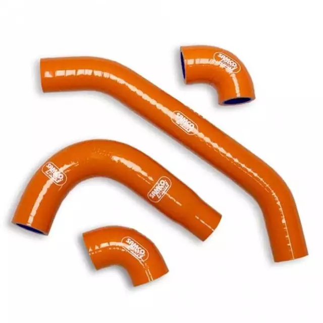 Samco Radiator Hose Kit - KTM SX250/300 23-24 XC300 23-24 / Orange