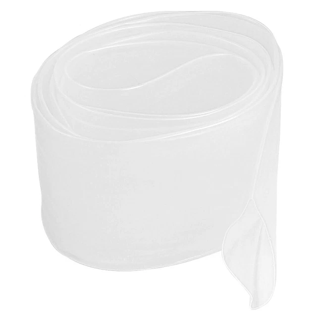 50mm Dia trasparente poliolefina Calore Restringimento tubo 2M 6.6ft