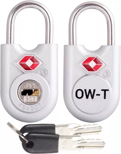 ✅ TITAN TSA Approved Keyed Travel Padlocks. Suitcase Luggage Bag Key Lock Keys