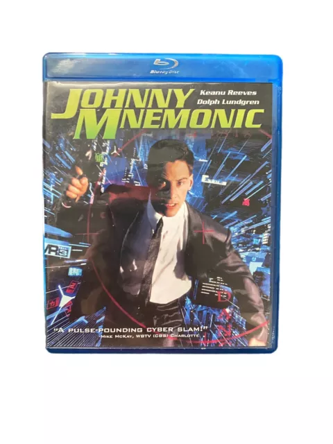 Johnny Mnemonic (Blu-ray Disc, 2011) Keanu Reeves Dolph Lundgren rare find Johnny Mnemonic (Blu-ray Disc, 2011) Keanu Reeves Dolph Lundgren rare find