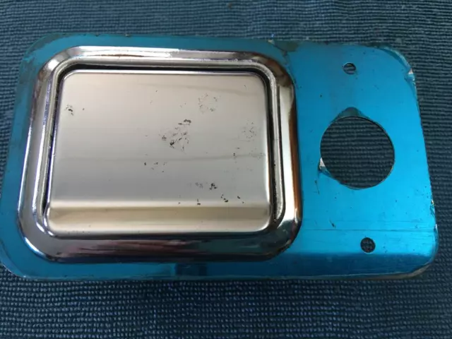 Vintage Replacement Cigarette Ashtray & Face Plate, Ash Receiver Accessory