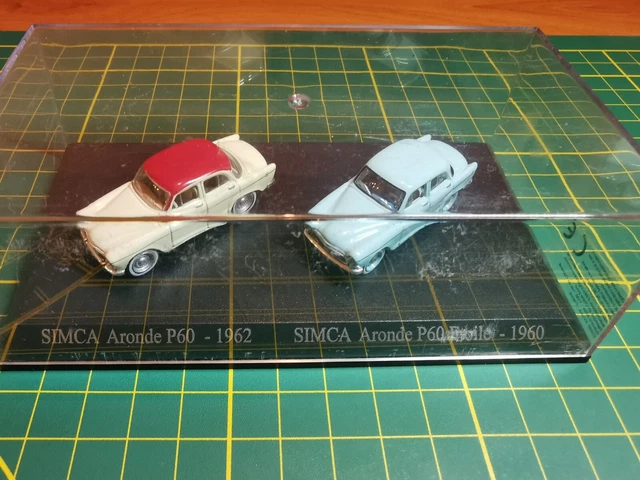 COFFRET DUO 2 METAL Universal Hobbies SIMCA ARONDE P60 + P60 ÉTOILE HO COFFRET DUO 2 METAL Universal Hobbies SIMCA ARONDE P60 + P60 ÉTOILE HO