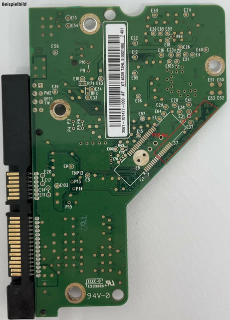 2060-771624-001 REV P1 carte PCB disque dur western digital | HDDZone ançais