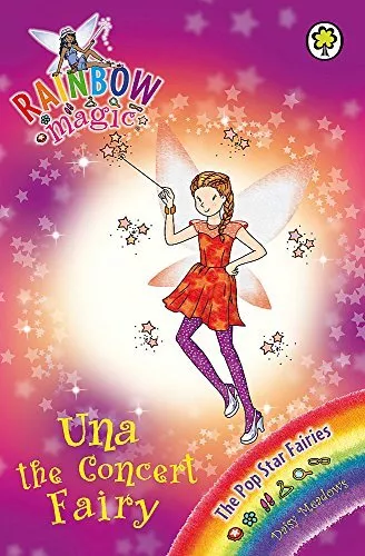 Una the Concert Fairy (Rainbow Magic) by Daisy Meadows, Good Used Book (Paperbac
