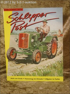 Trattore Postale 4/99 Allgaier A 144 Hanomag R 16 Bugatti per Deutz 