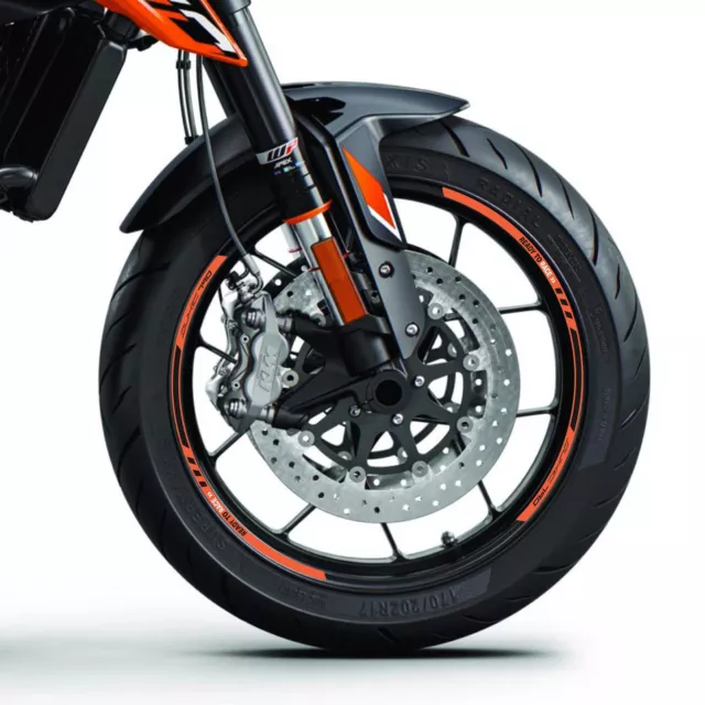 Strisce adesive per cerchi ruote moto compatibili con KTM 790 Duke 2018-2024