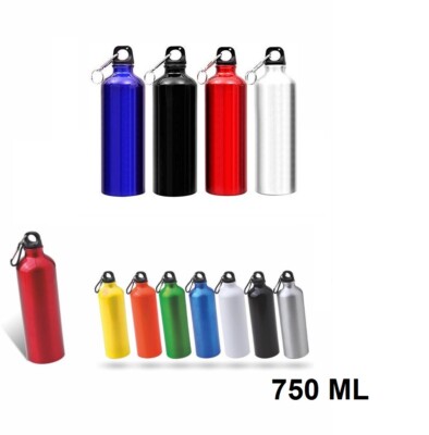 BIC Borraccia in Alluminio Borracce Acqua da Sport Bottiglia Bici Palestra 500 ml 