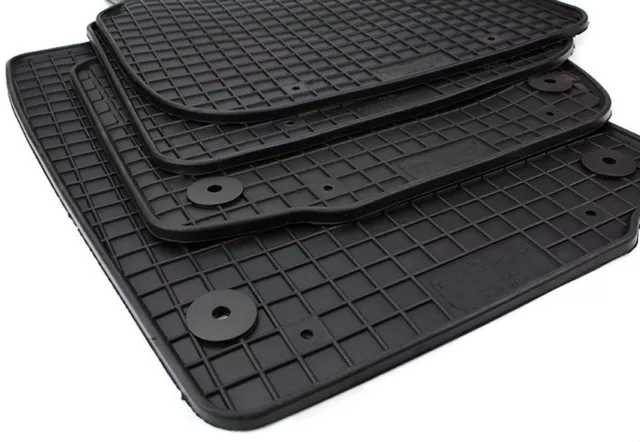 Gummimatten passend für Skoda Rapid ab 2012 + Spaceback Fußmatten Allwetter NEU