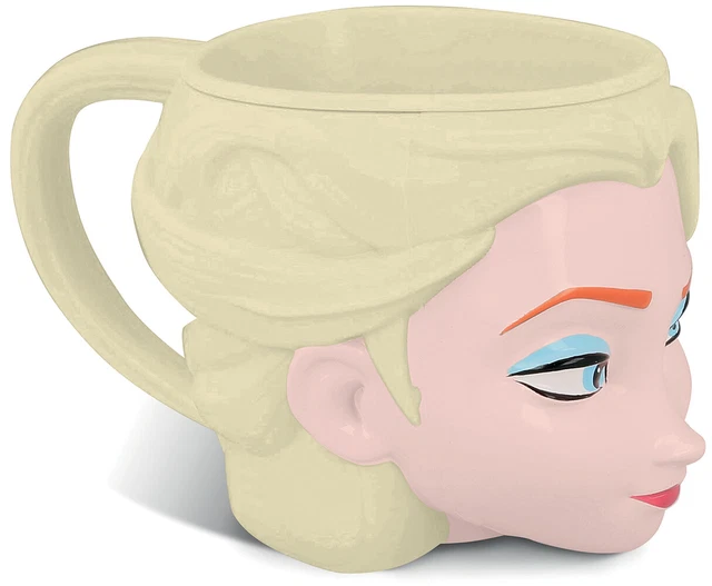 Taza para Niñas Frozen Con Carácter 3D 210ML DISNEY