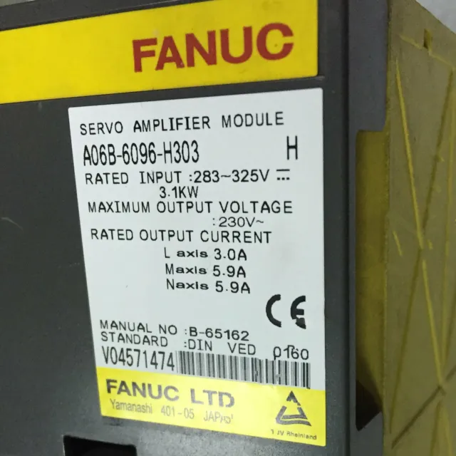 For FANUC A06B-6096-H303 New Servo Amplifier Free Shipping