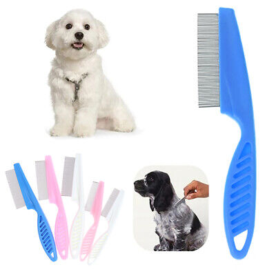 Flea Comb For Cats Dogs Pet Stainless Steel Comfort Flea Hair Grooming To~gu