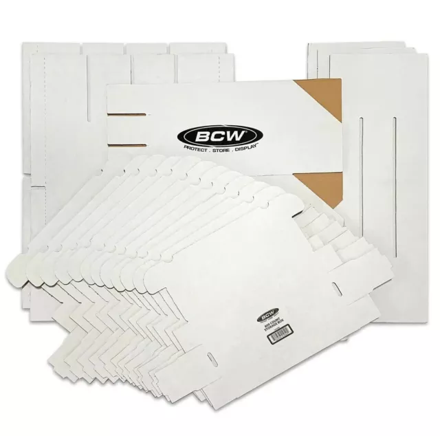 New (2) BCW Card House With 12 - 800 CT Boxes In Each **2-PACK** Holds Over 19k 2