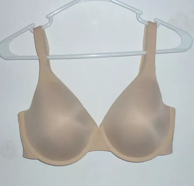 Vanity Fair Body Sleeks Support Full Coverage Underwire Bra #75270 Sz 34Dd Beige