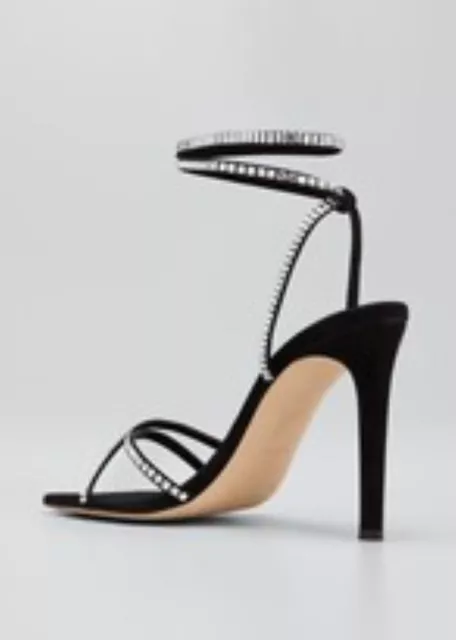 Giuseppe Zanotti Swarovski Crystal-Embellished Strappy Sandals  Size 41 / USA 11 3