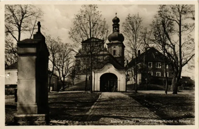 CPA AK Amberg - Maria-Hilfberg-Kirche u. Kloster GERMANY (962847)