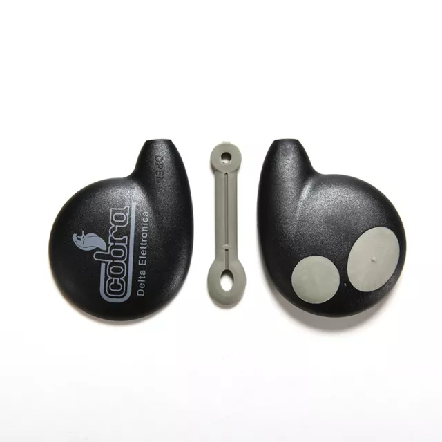 2 X Replacement 2 Button Remote Key Shell Case Fob For Cobra Alarm 7777 /._bj