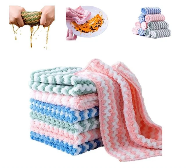 Homezo Streak-Free Cleaning Cloth,Nanoscale Streak Free Miracle Cleaning Cloth