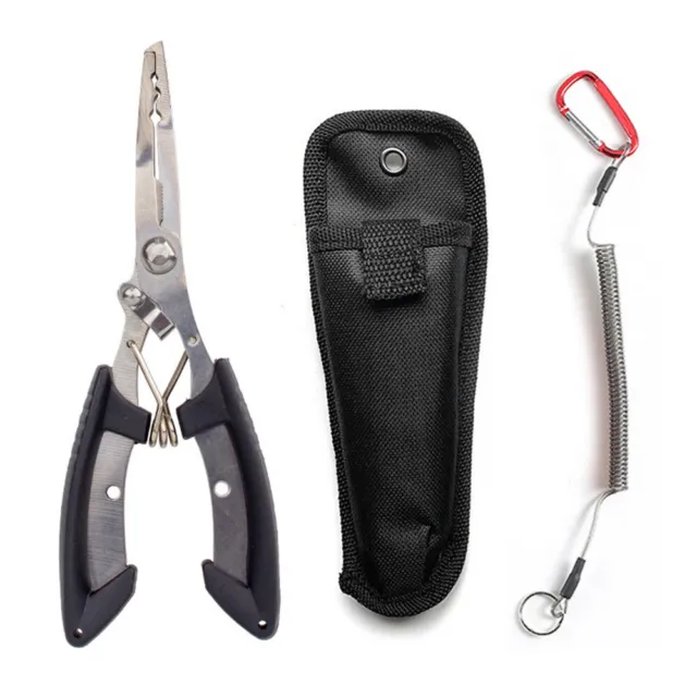 NEW! STAINLESS STEEL Lure Hook Cutter Scissor Line Remove Fishing Pliers  £4.49 - PicClick UK