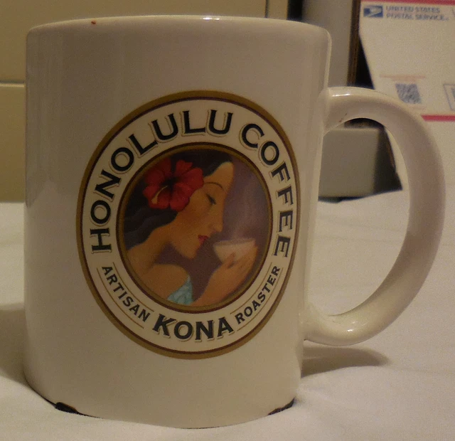 1 Honolulu Coffee Kona Artisan Roaster Hawaii Mug Cup