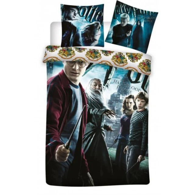 Harry Potter - Parure de lit 3 pièces 240x220 réversible polycoton 52 Harry Potter - Parure de lit 3 pièces 240x220 réversible polycoton 52