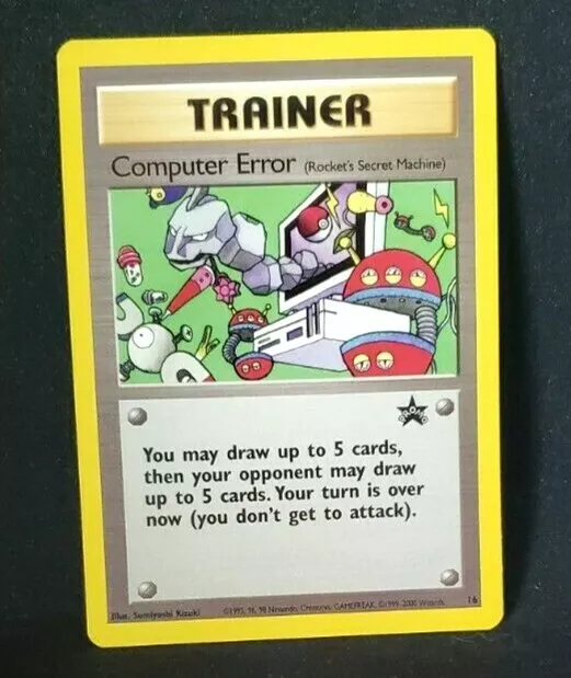 Computer Error #16 - Black Star Promo - WoTC Pokemon Card - Near Mint (NM)