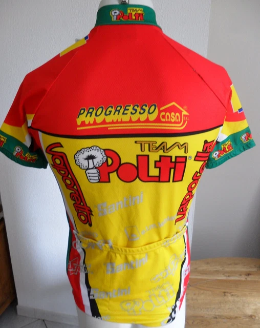 Maillot Cyclisme Santini – Team Polti 1999 – Tour De France – Taille M – Homme