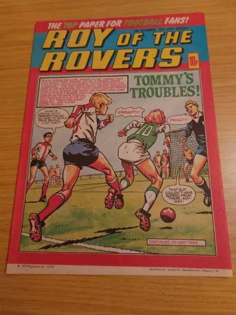 Roy of the Rovers Weekly Comic Issue Dated 8th December 1979