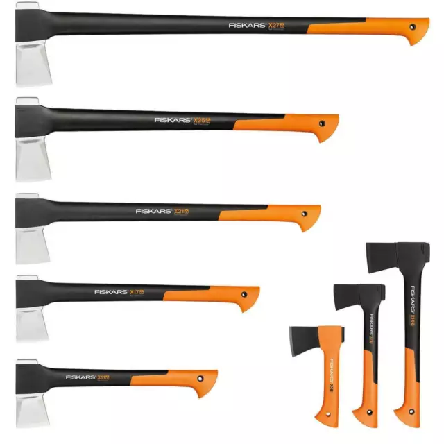 Fiskars Axt Spaltaxt Universalaxt Holz Spaltbeil Beil spalten X7 X25 X17 X27 X5