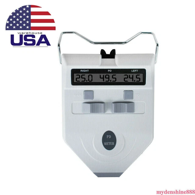 Rechargeable LCD Optical Digital Pupilometer PD Pupil Meter Optometry Instrument