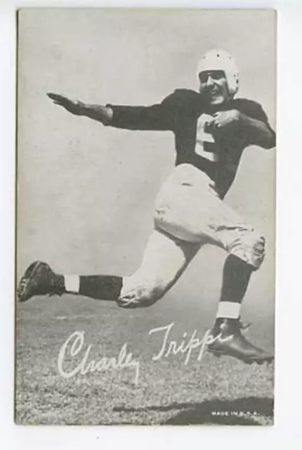 Charley Trippi Running Back Chicago Cardinals Arcade Card Made in USA