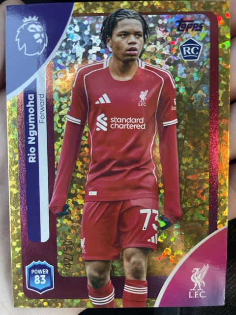 Carte Michael Owen Rookie 1998 Futera Liverpool FR98-2 /8000 - Non Gradée