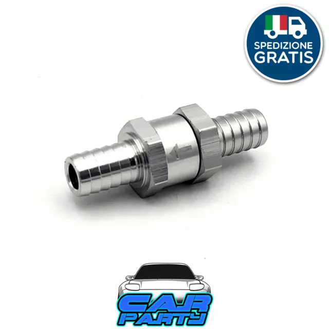 Valvola Di Non Ritorno Universale Carburante Check Valve Benzina Diesel Ø 12 Mm