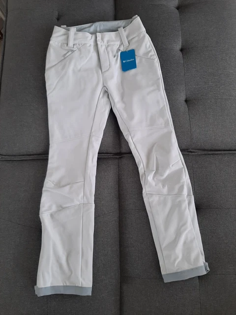 Columbia Damen Skihose weiß Gr. 8 mit Etikett (leichte Markierung siehe Bild)