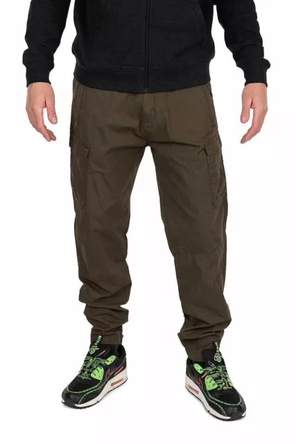 Fox Collection LW Cargo Trouser - Green / Black