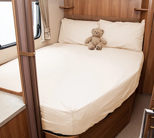SWIFT CHALLENGER 500 SE Caravan Fitted Sheet Ivory, White, Walnut Whip 002 £29.99 PicClick UK