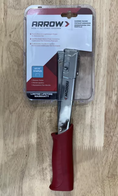 Fijador de flechas HT19 clavador de martillos de alambre ligero, acero