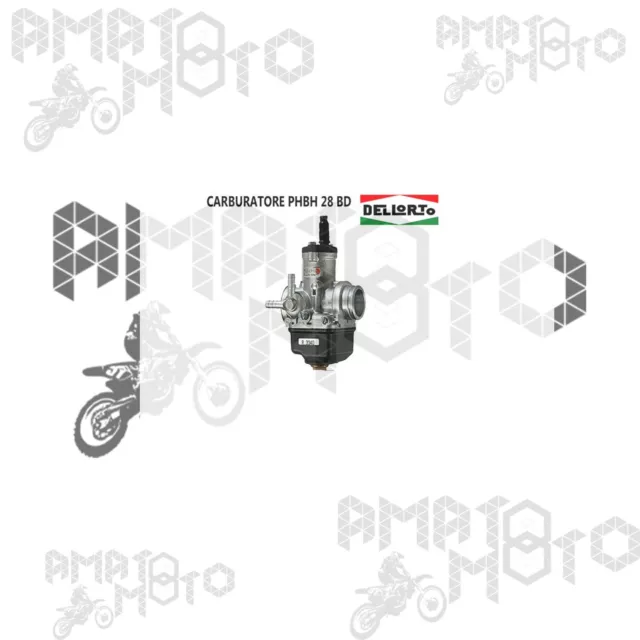 03340 Carburatore Dell'orto Moto Guzzi V50 Iii V50 Monza V50 Custom Phbh 28 Bd