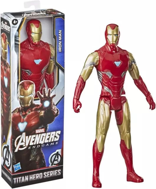 Marvel Avengers Iron Man Titan Hero Personaggi, Action Figure da 30 cm., 4+ Anni