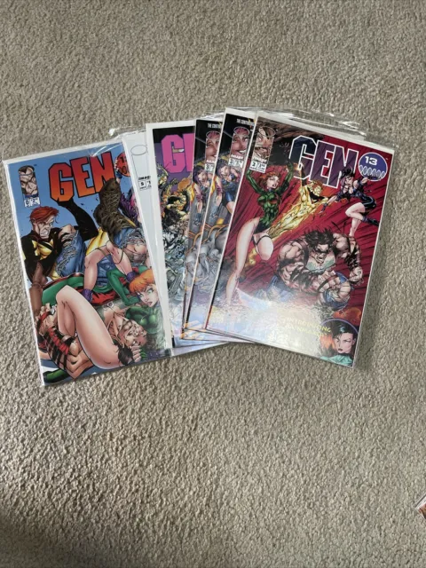 1994 Image Gen13 Limited Series Lot #s 2/3/4/5/0 NM+ All Beautiful
