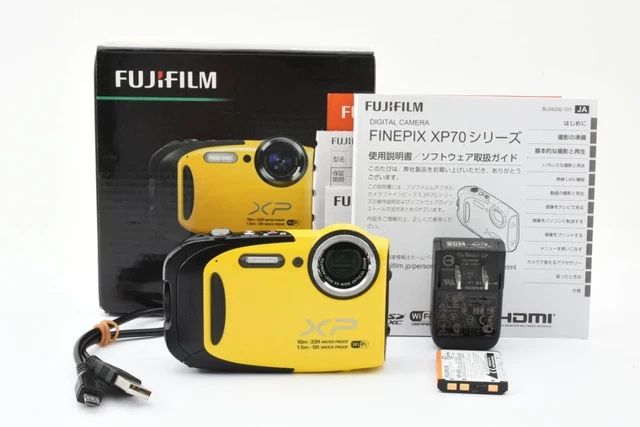 【美品】FUJIFILM FINEPIX XP70　イエロー　動作確認済 富士フイルム FinePix XP70 価格比較 - 価格.com