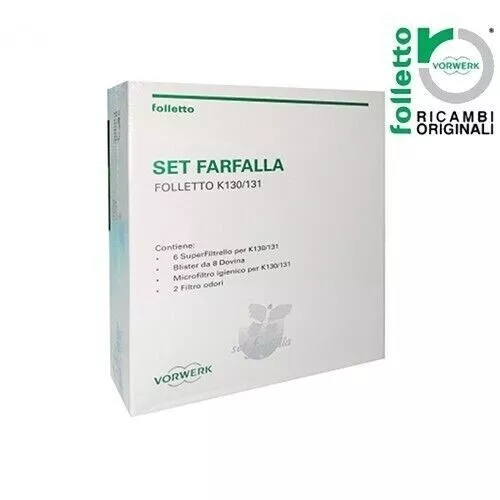 Set Farfalla Folletto Originale vk 130 - vk 131 Vorwerk 43730