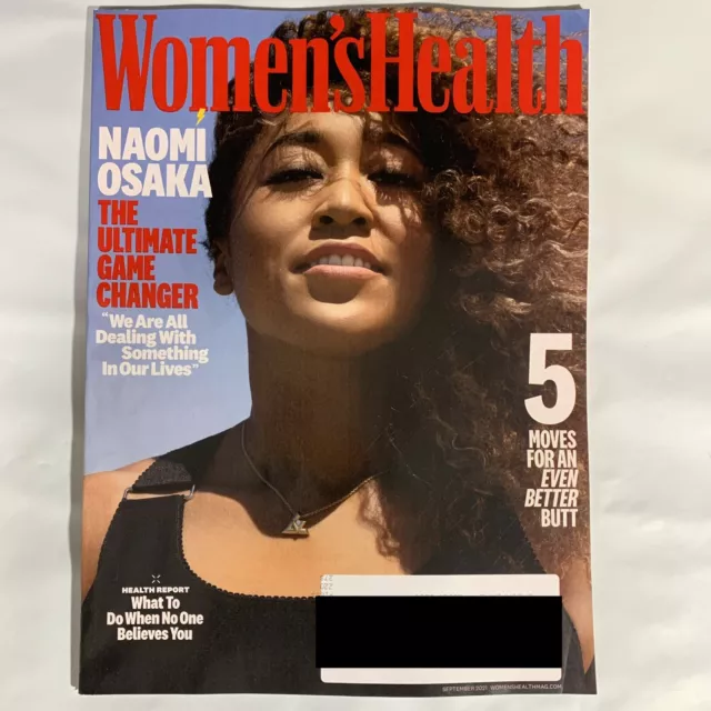 Women's Health Magazine September 2021 Naomi Osaka 5 Moves For A Better Butt