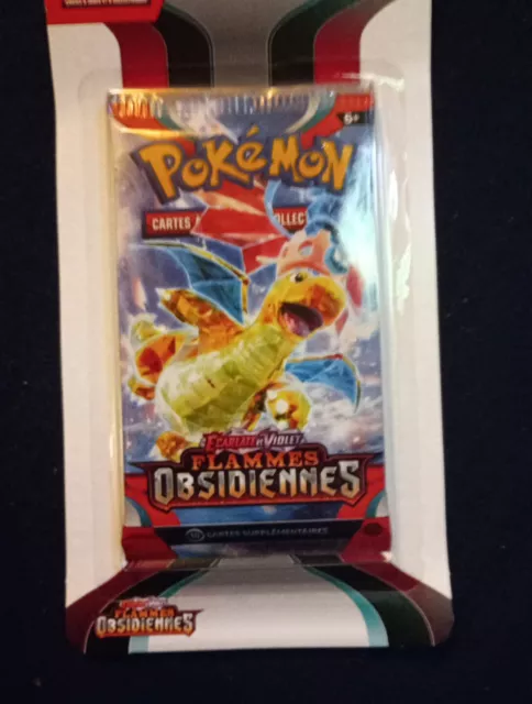 Pokémon JCC: Ecarlate et Violet: Flammes Obsidiennes Paquet Booster - 10 Cartes