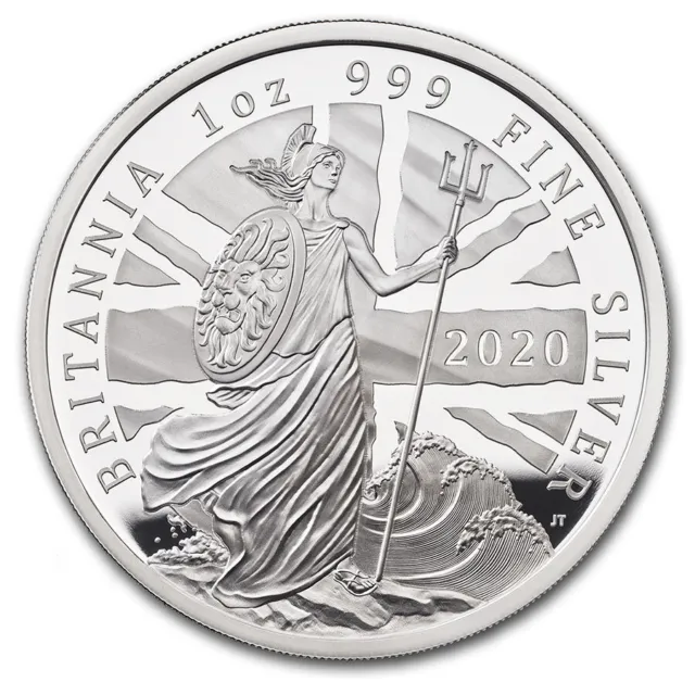 2020 Great Britain 1 oz Proof Silver Britannia - SKU#206732