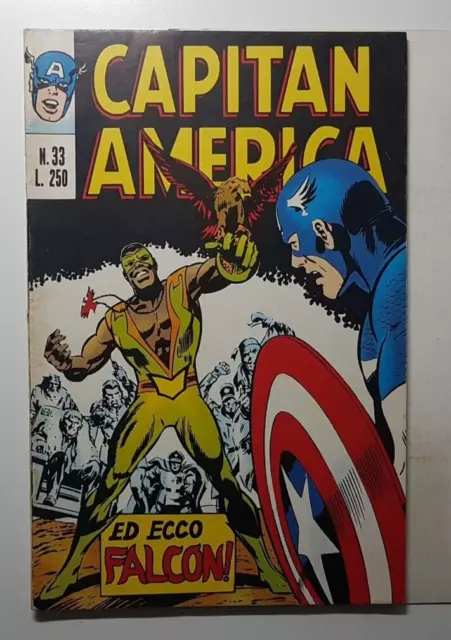 🔵 CAPITAN AMERICA N. 33 - Editoriale Corno - OTTIMO - - - (rif. 15622)