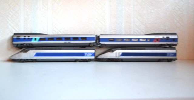 JOUEF, Coffret TGV ATLANTIQUE, échelle HO, ref. 7420, en b