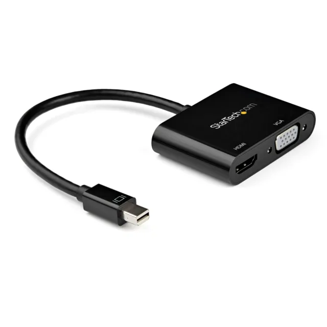 StarTech.com Mini DisplayPort to HDMI VGA Adapter - mDP 1.2 HBR2 to HDMI 2.0 (4K