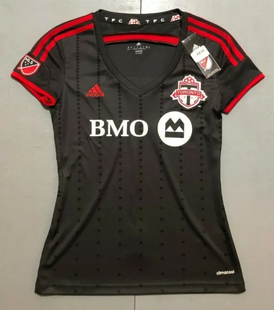 Adidas Toronto FC Jersey Womens Medium Red Top MLS Soccer Shirt NEW Retail  $90