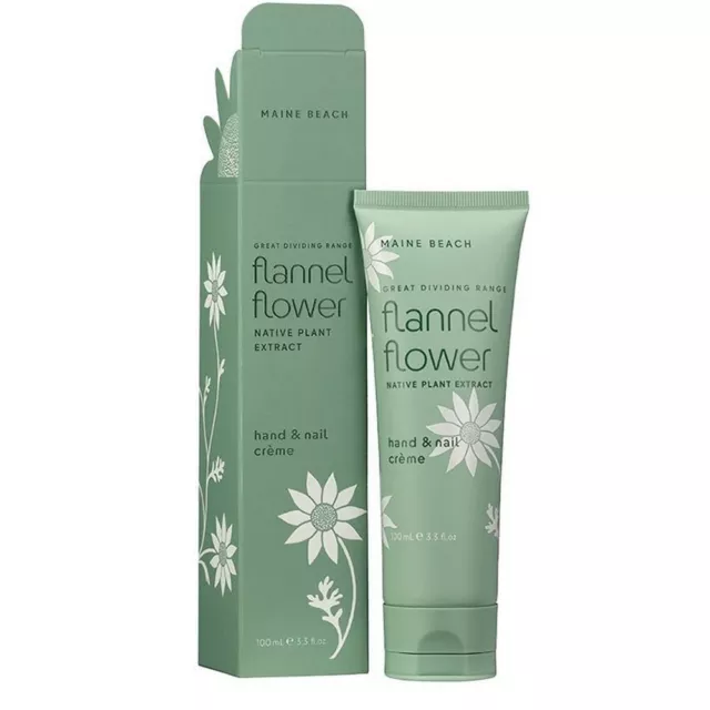 NEW Maine Beach Flannel Flower Hand & Nail Crème 100ml